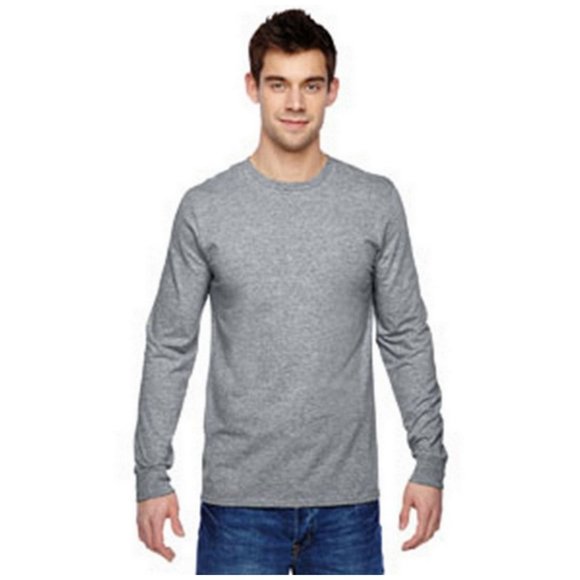 Fruit of the Loom Adult 4.7 oz. Softspun Jersey Long Sleeve T-Shirt - SFLR - A H - Picture 1 of 3